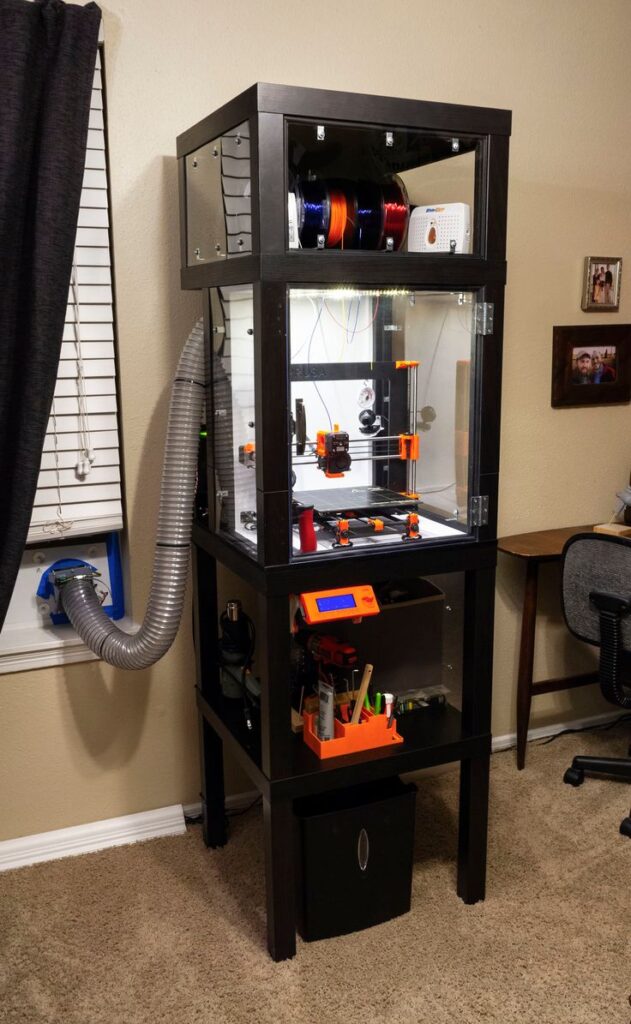 can i 3d print in an enclosed room or office