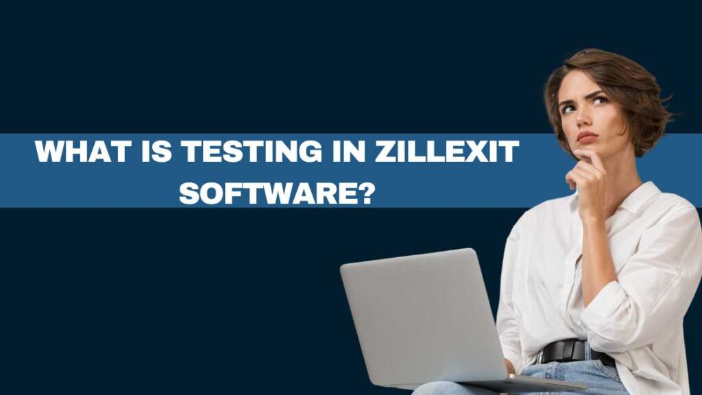 testing in zillexit software